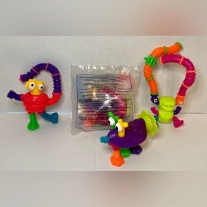 1996 Nickelodeon Tangle Twist-A-Zoid McDonald's Happy Meal Toys